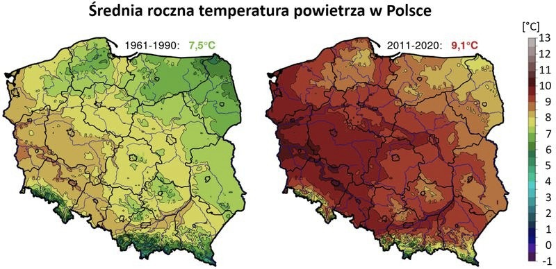 Jaki klimat panuje w Polsce? Różnice regionalne i zmiany klimatu