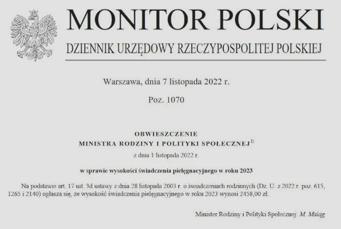 Świadczenie pielęgnacyjne a stypendium – czy wpływa na dochód?