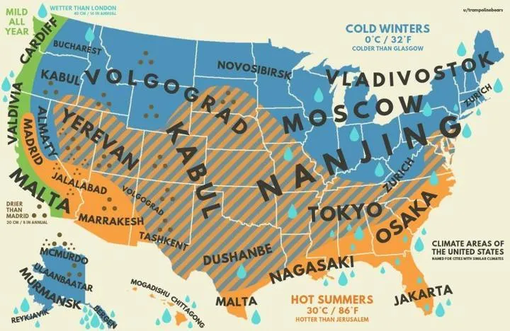 Zaskakujące czynniki wpływające na klimat w Stanach i ich niezwykłe skutki