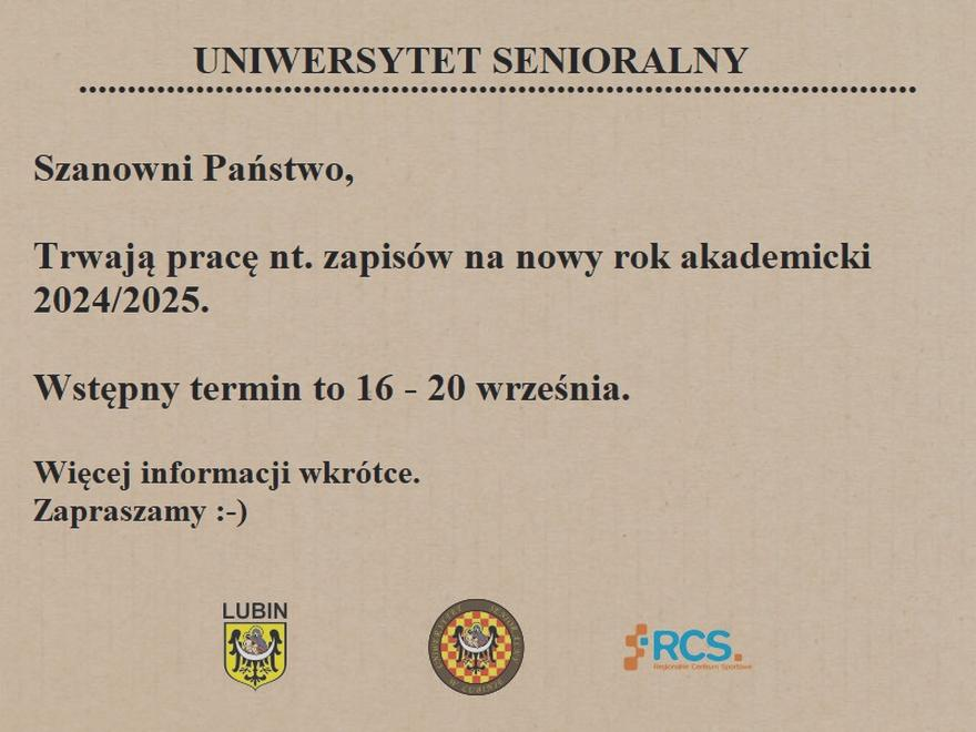 Bezpłatne zajęcia dla seniorów