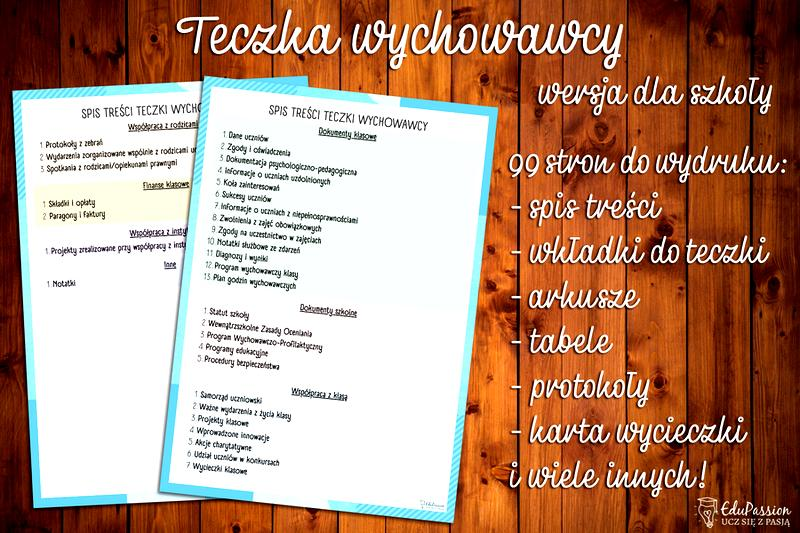Dokumentacja szkolna