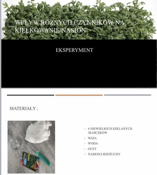 Kreatywne projekty biologiczne