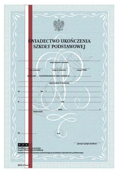 Kupno świadectwa szkolnego