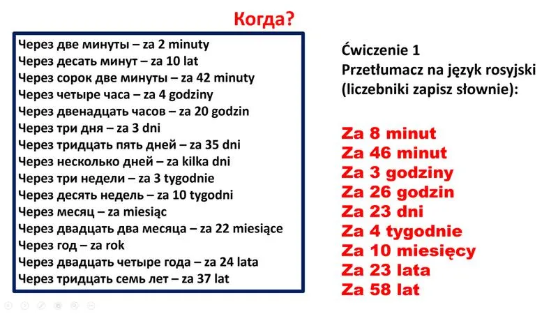 Kursy języka rosyjskiego