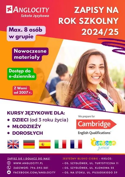 Kursy językowe dla dzieci