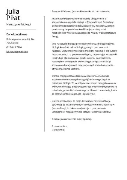 Kwalifikacje nauczycieli biologii