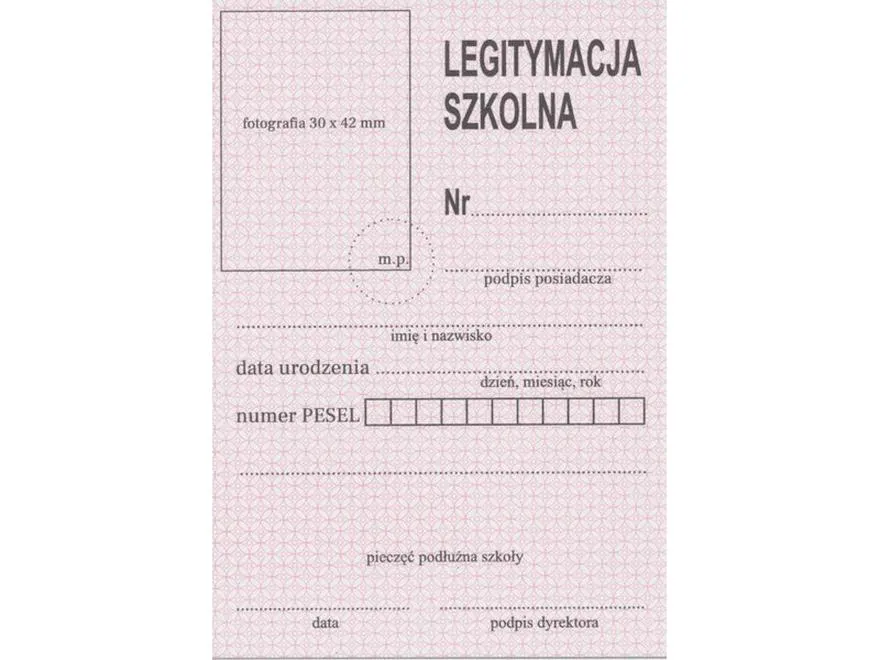 MLegitymacja szkolna