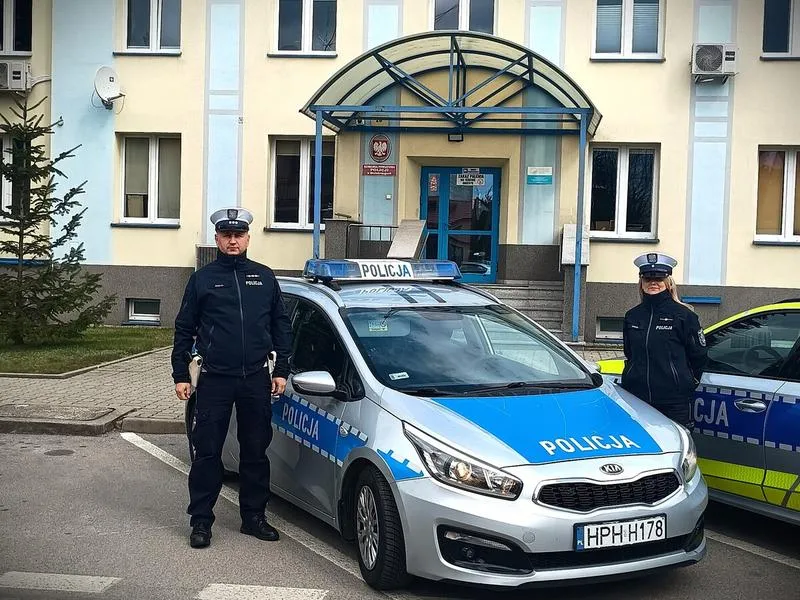 Przygotowanie do testów policji