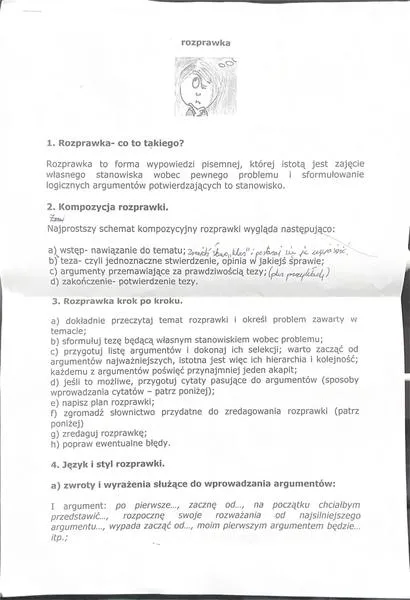 Tytuł rozprawki