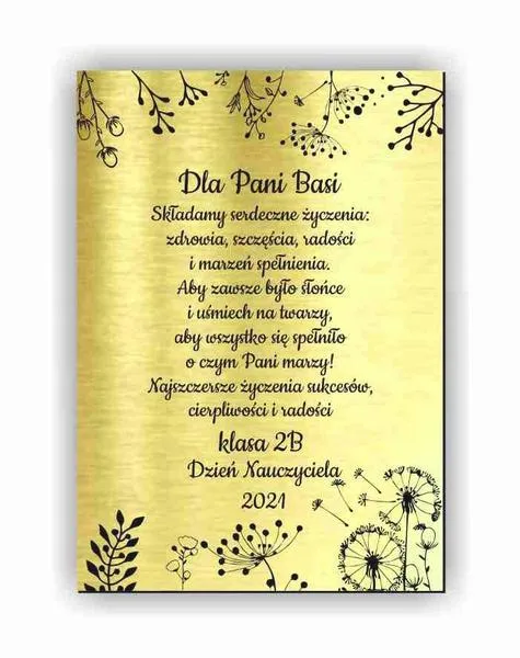 Wzruszające podziękowania