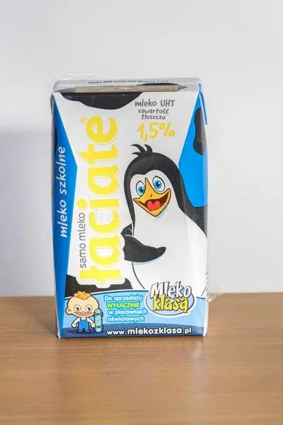 Zakupy mleko smakowe